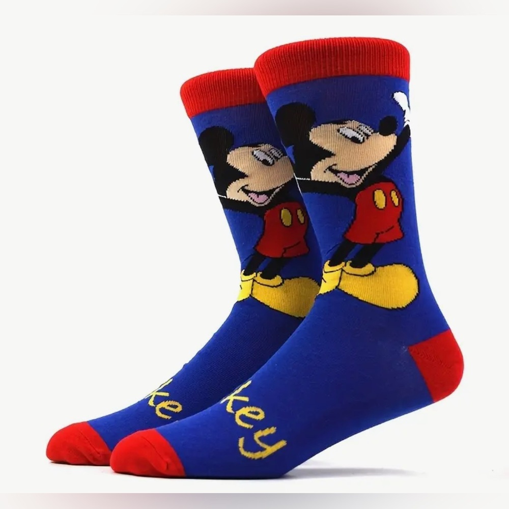 New Mickey & Friends Socks- Your Choice Crew Socks